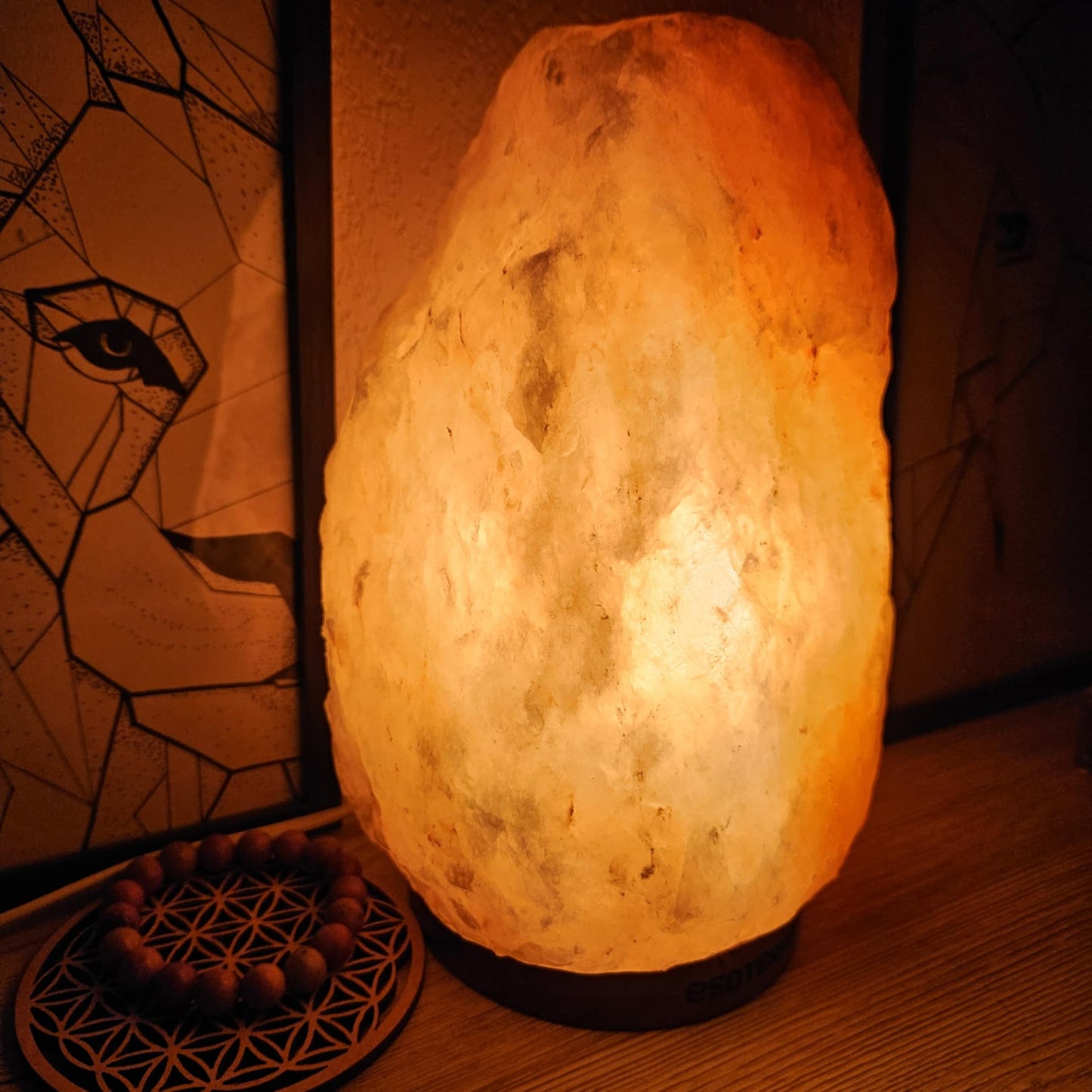 Lampe de sel brute d'himalaya 3 à 5 kilos