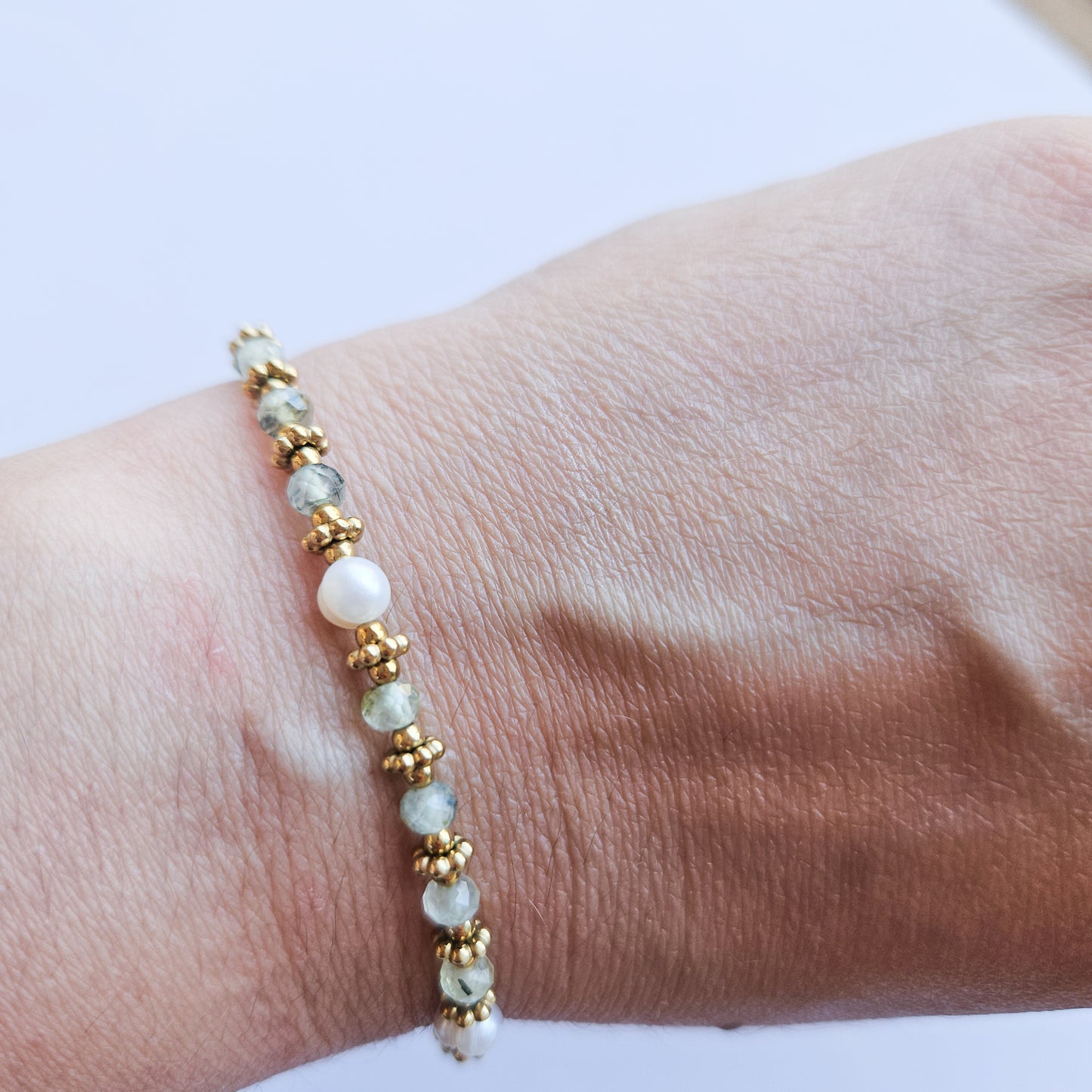 Bracelet YUNA céladon