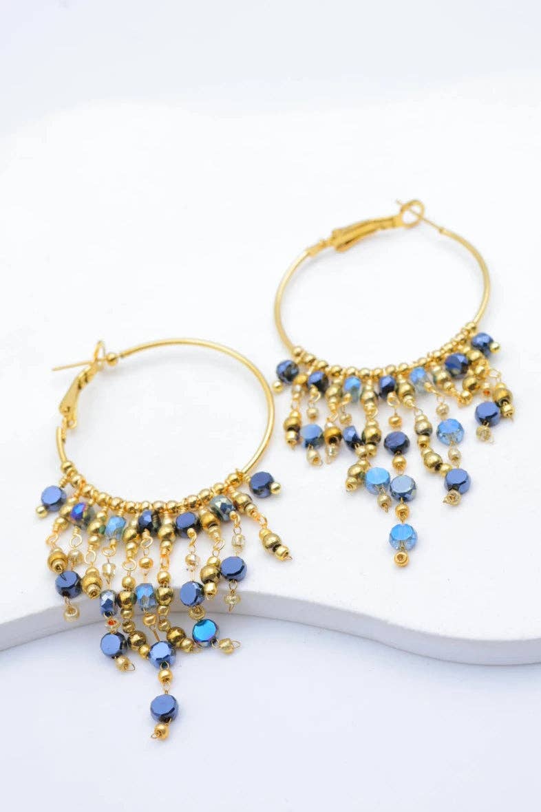 Boucles d’oreilles en acier inoxydable: ECRU