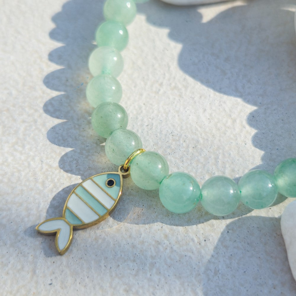 Bracelet pierre d'aventurine Alresha