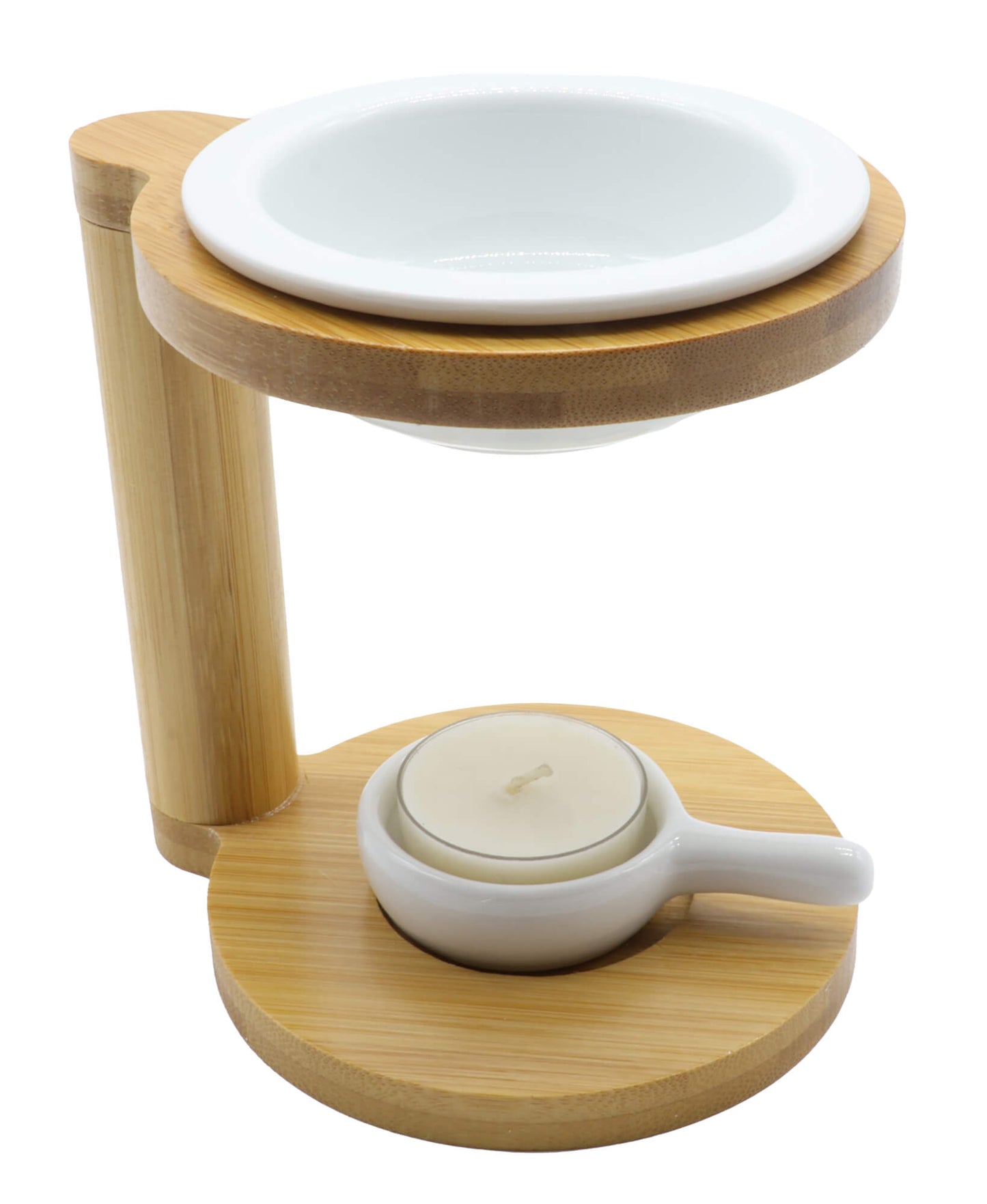 Brûleur Huile / fondant en céramique et en bois