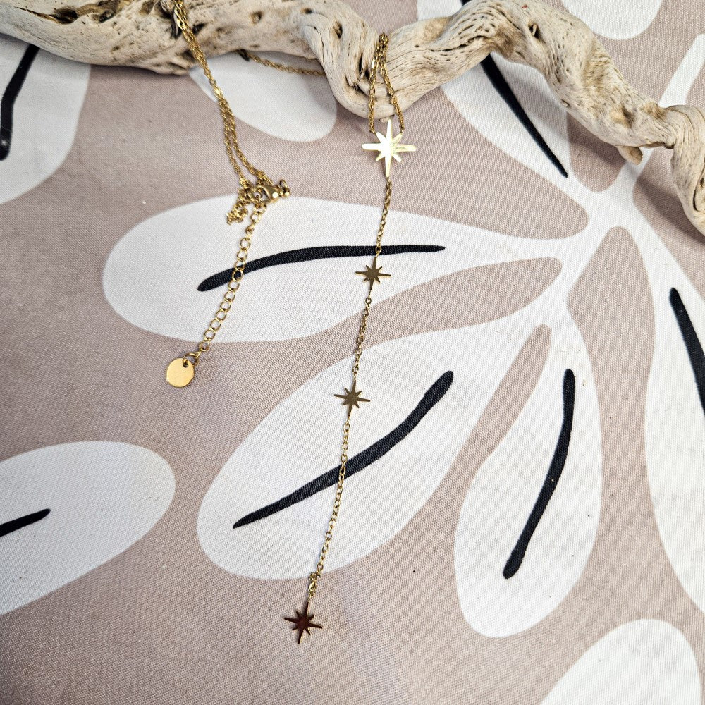 Collier STAR doré