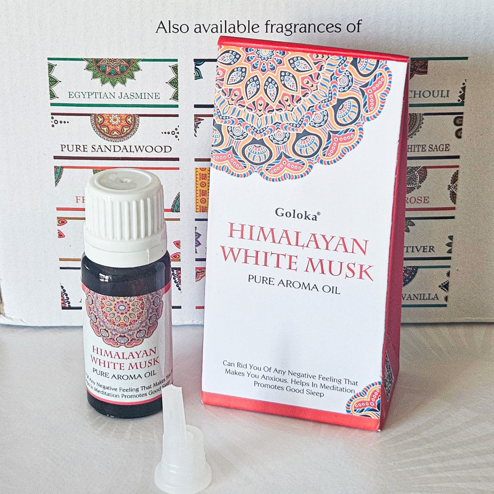 Goloka - Huile essentielle naturelle et pure de Musc Blanc