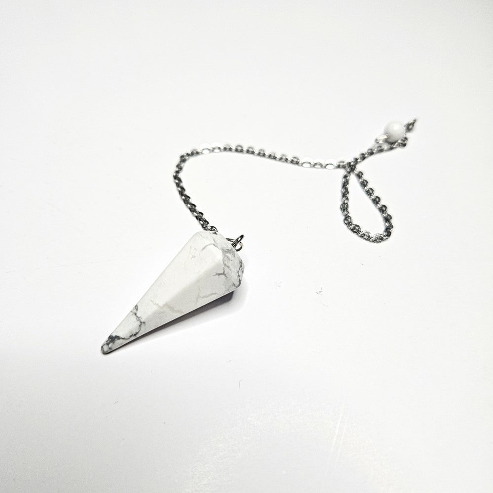 Pendule conique Howlite