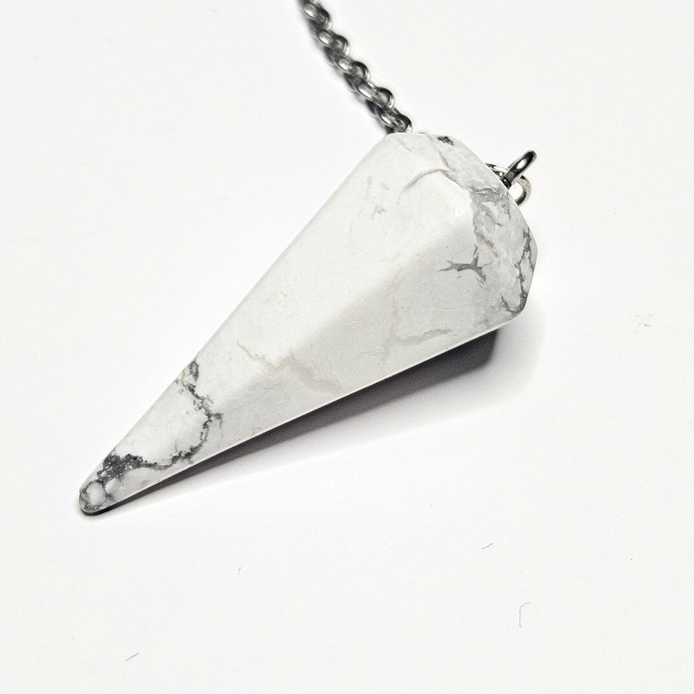 Pendule conique Howlite
