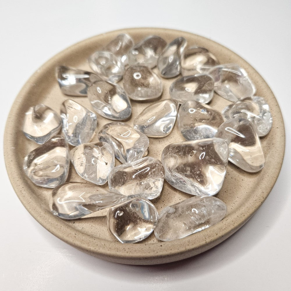 Pierre roulée en cristal de roche
