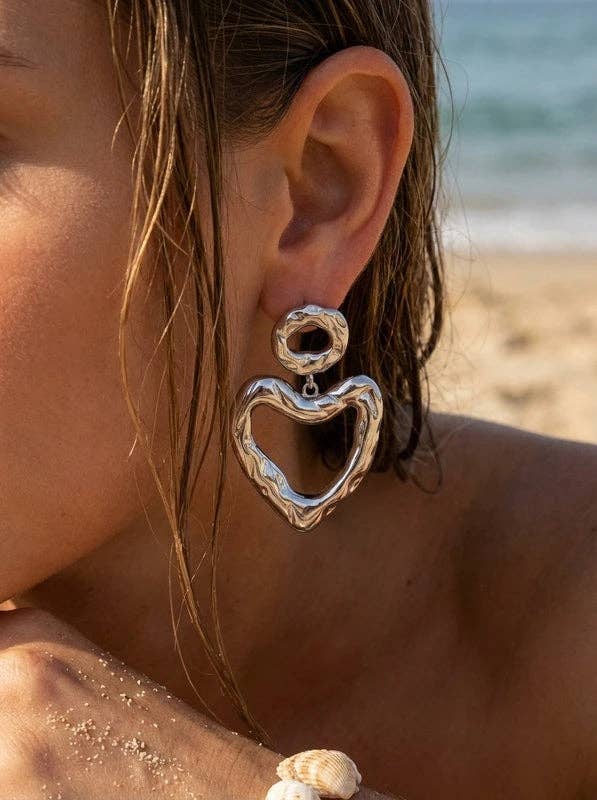 Boucles d’oreilles en acier inoxydable: DORE