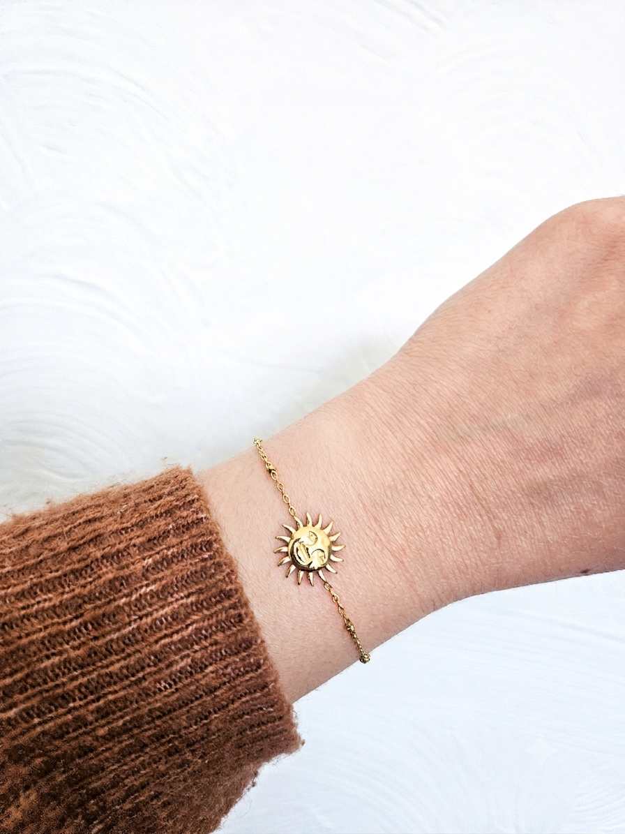 Bracelet Sunny doré