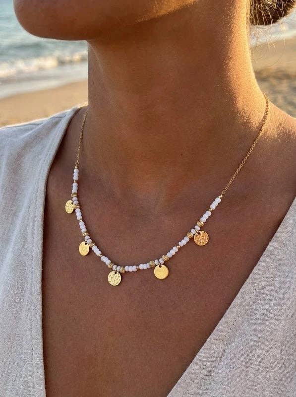 Colliers en acier inoxydable: BLANC