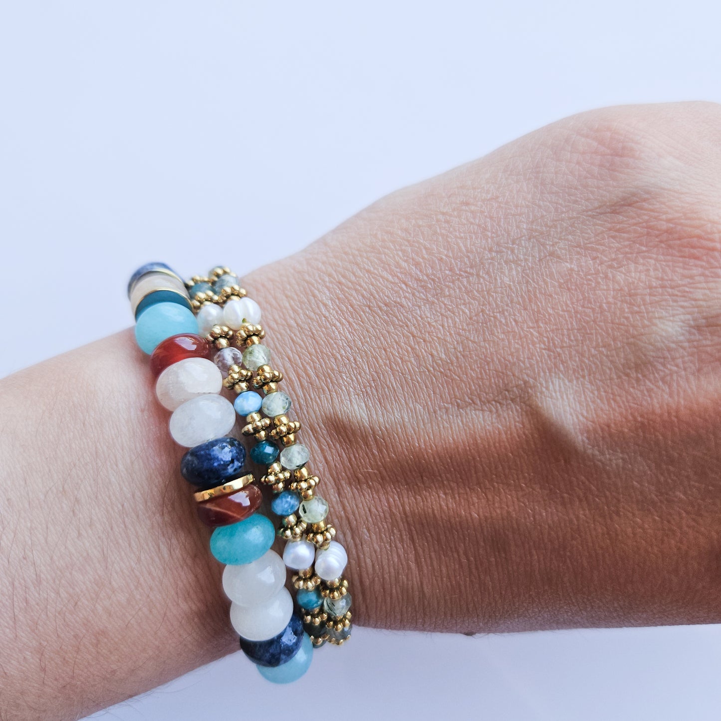 Bracelet YUNA céladon