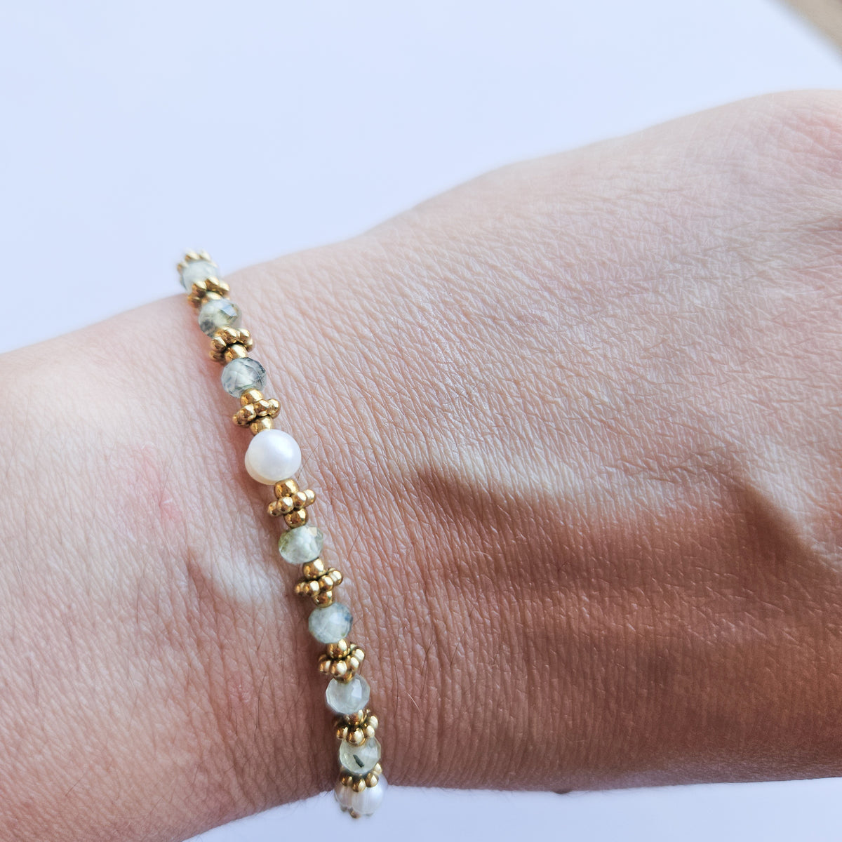 Bracelet YUNA céladon