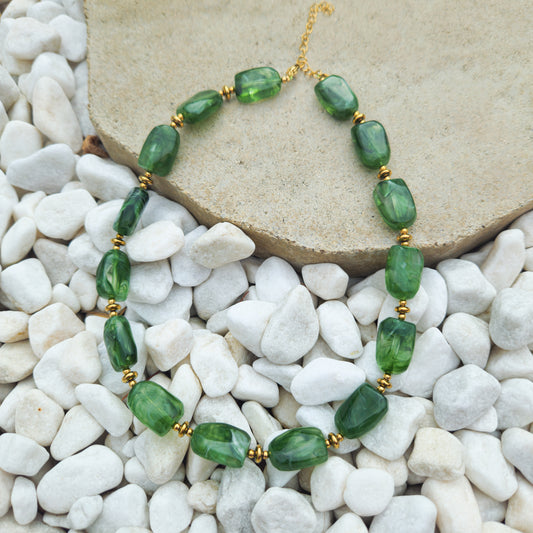 Collier ALTHEA kaki
