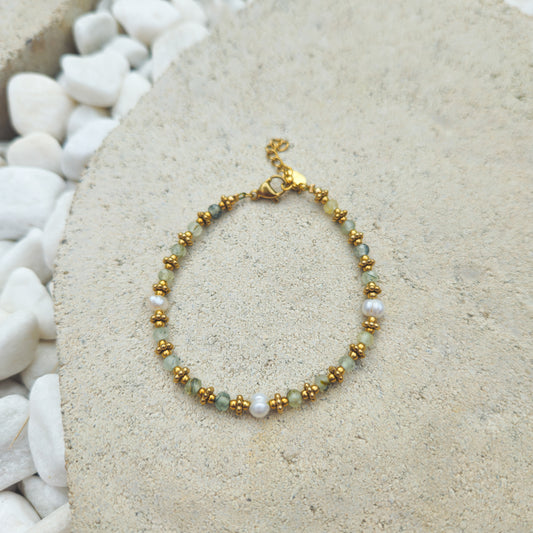 Bracelet YUNA céladon