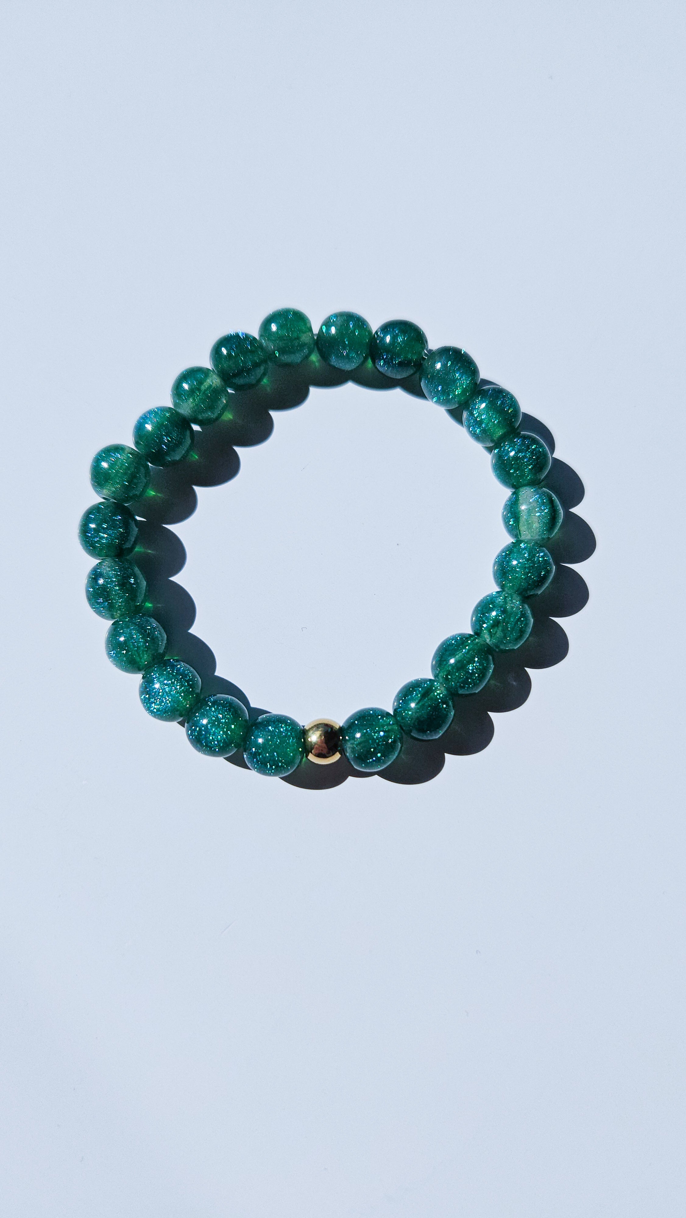 Bracelet paillette MILA VERT