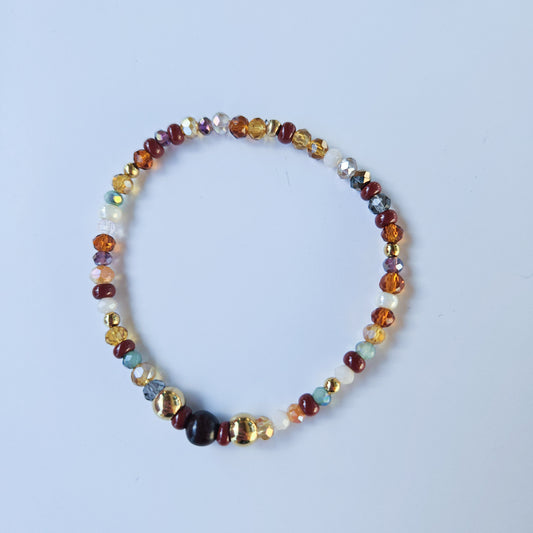 Bracelet Orliane et perle Mokaïte