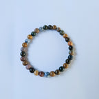 Bracelet en pierre de Jaspe Océan – Calme et ancrage