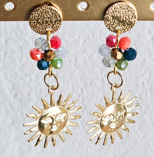 Boucles d'oreilles SOLAR