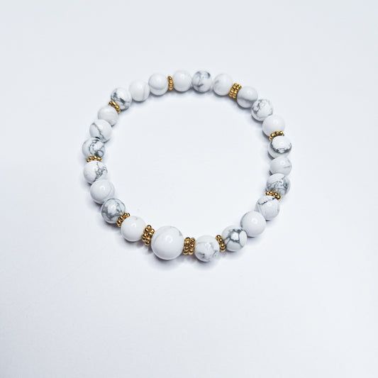 Bracelet Naia Howlite