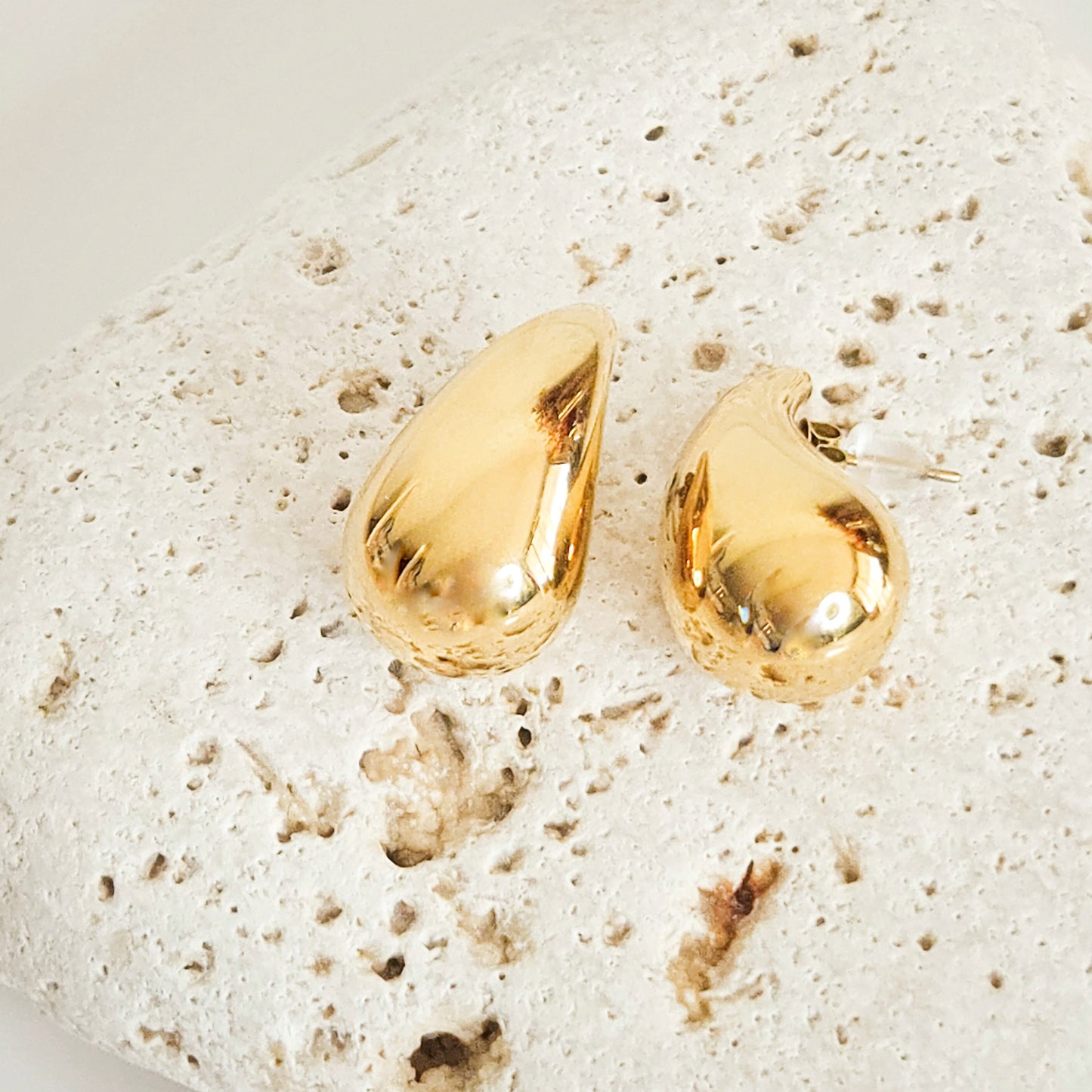 Boucles d’oreilles Adèle dorées