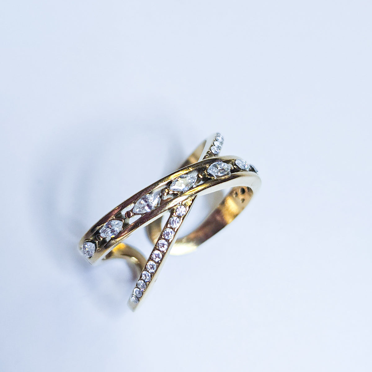 Bague strass Ariane