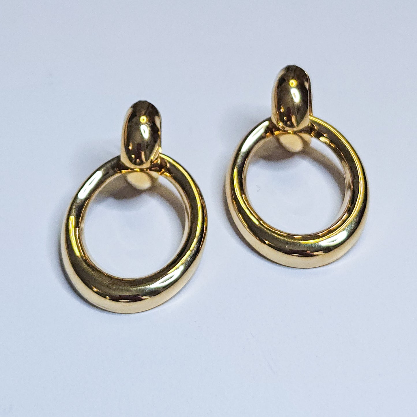 Boucles d'oreilles dorées Ornella