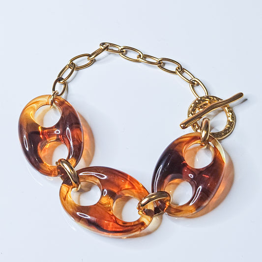 Bracelet Léonore marron