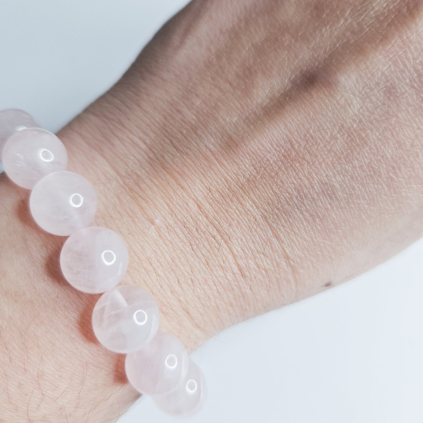 Bracelet Quartz rose doré - amour, douceur, apaisement