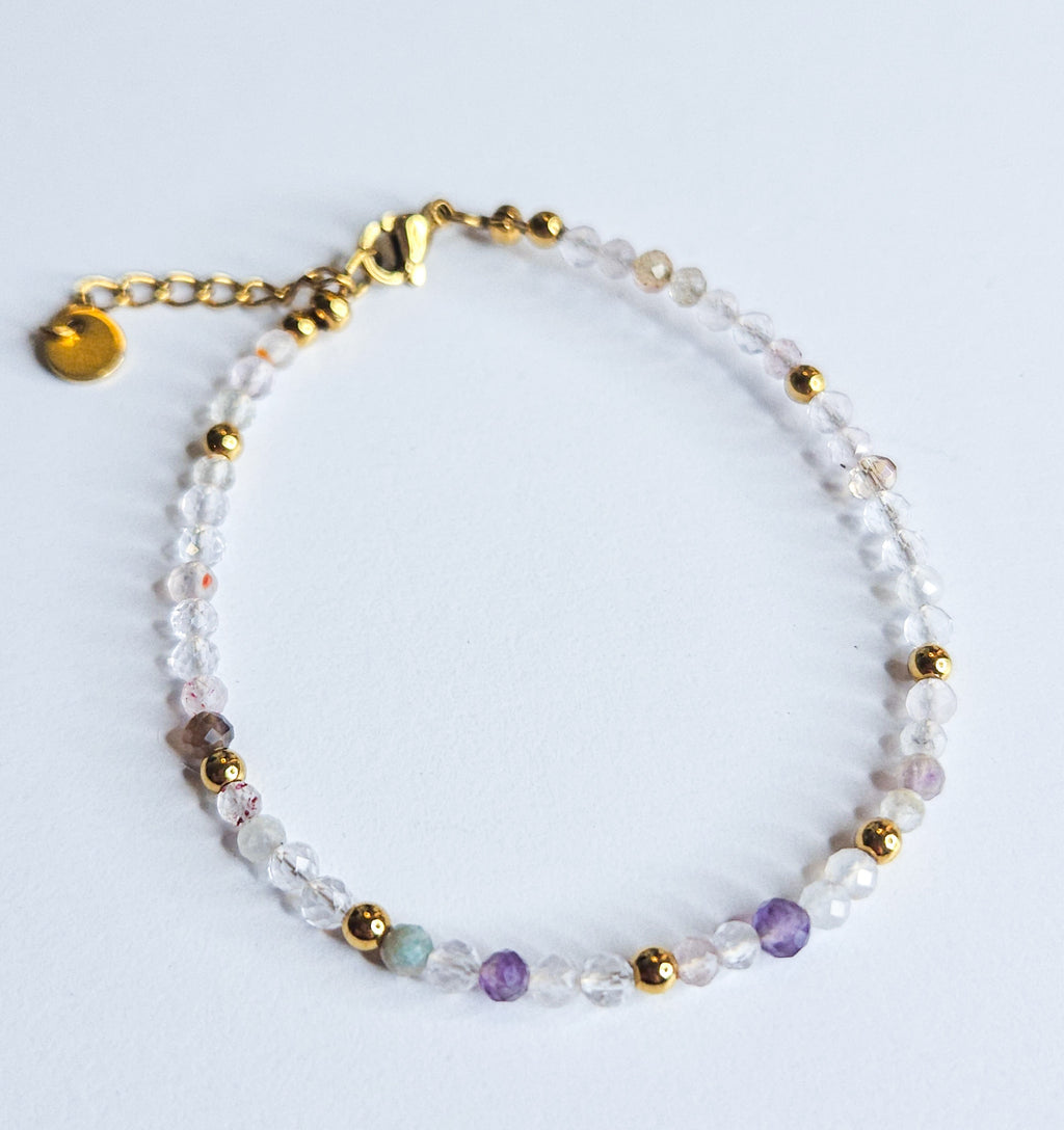 Bracelet Super Seven - harmonie, clarté, équilibre global