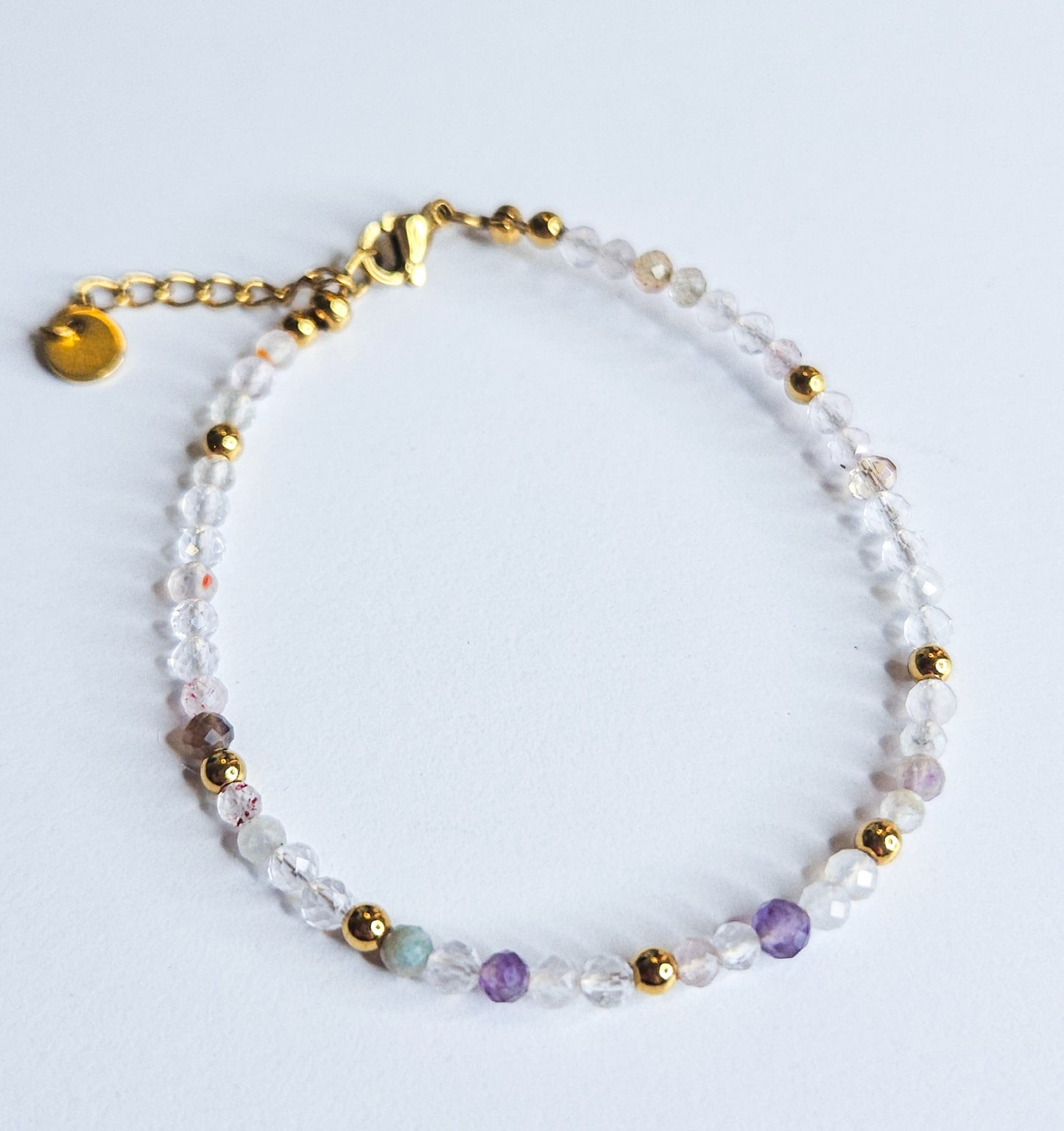 Bracelet Super Seven - harmonie, clarté, équilibre global