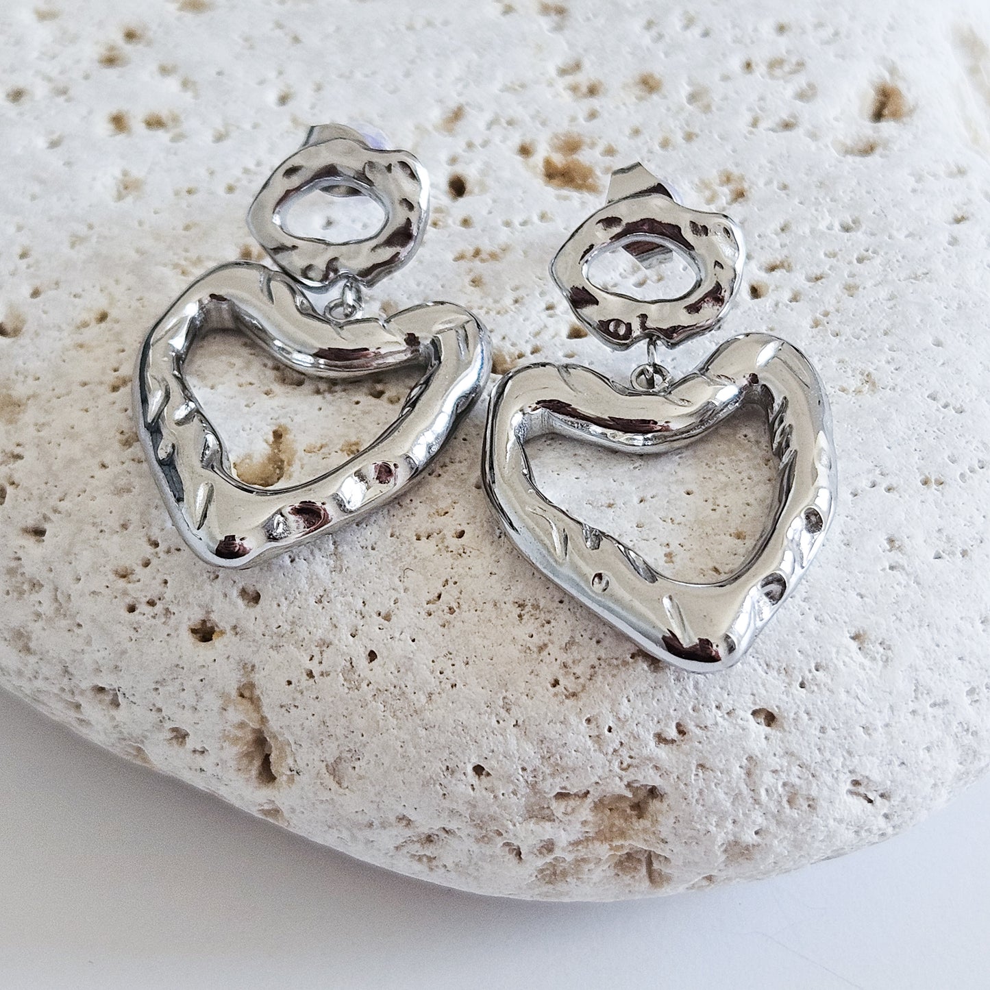 Boucles d’oreilles cœur ASTRID