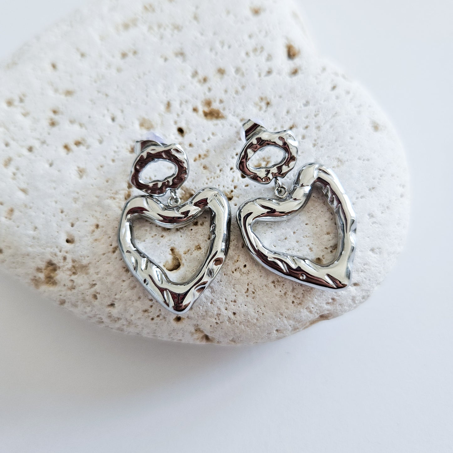 Boucles d’oreilles cœur ASTRID