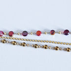 Bracelet Carmen rouge