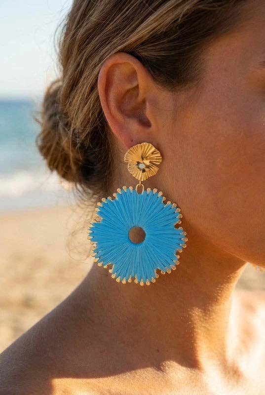 Boucles d’oreilles en acier inoxydable: BLANC
