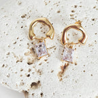 Boucles d'oreilles Isadora cristal