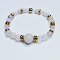 Bracelet Thaléa en pierre de Quartz rose