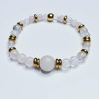 Bracelet Thaléa en pierre de Quartz rose