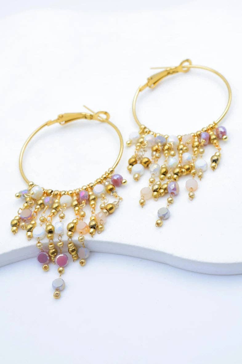 Boucles d’oreilles en acier inoxydable: ECRU