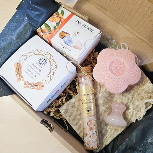 Box sérénité : coffret 5 produits PALO SANTO /ARGAN