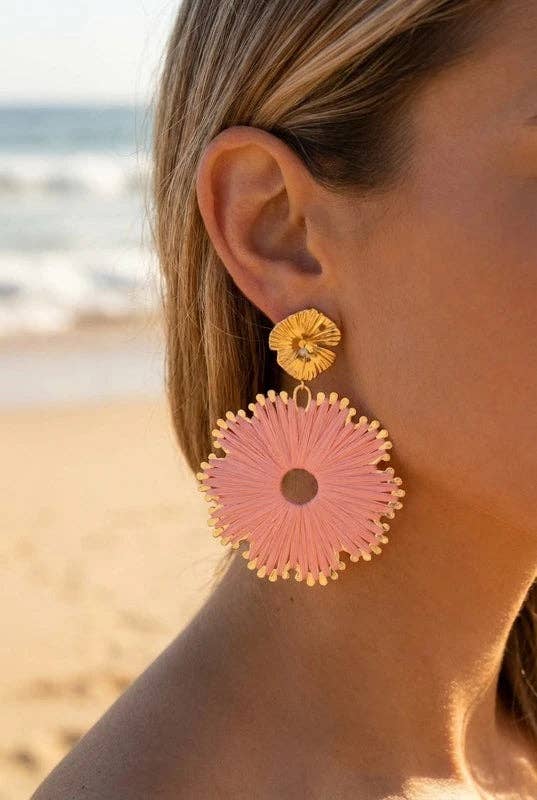 Boucles d’oreilles en acier inoxydable: BLANC