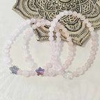 Bracelet ENFANT en pierre de Quartz rose 4mm