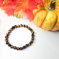 Bracelet homme œil de tigre 8 mm