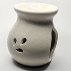 Brûleur Huile / fondant en céramique blanc