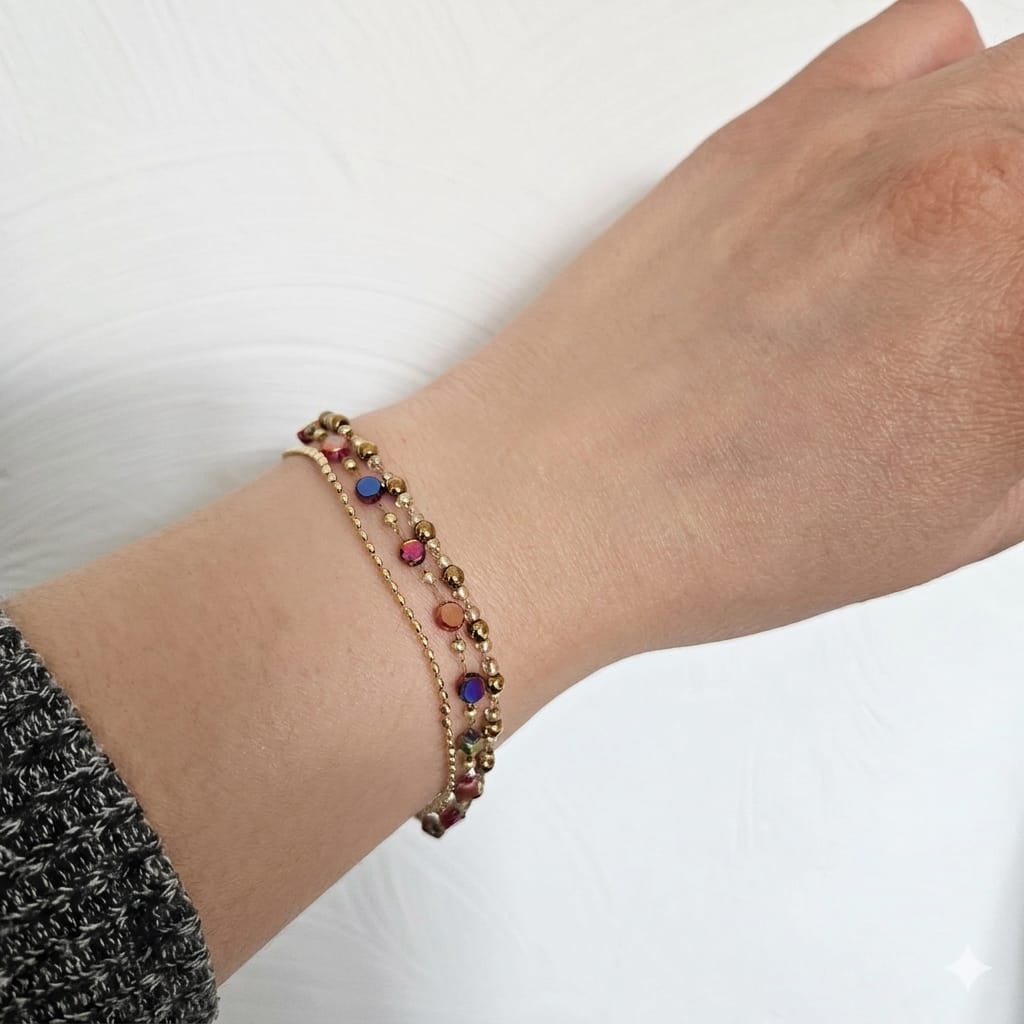 Bracelet Carmen rouge