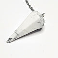 Pendule conique Howlite