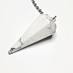 Pendule conique Howlite