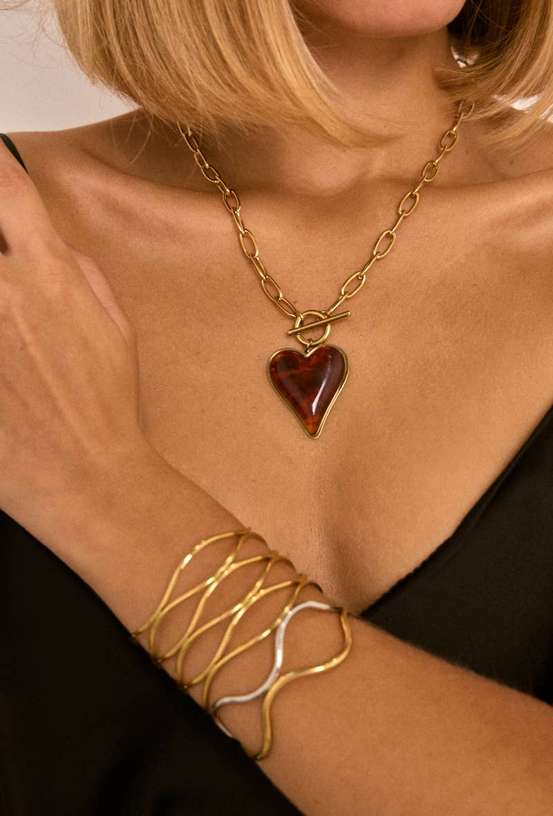 Stainless Steel Clamps 224RX94: Or / 100% Acier inoxydable