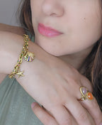 Bracelet coquillage multicolore Brume