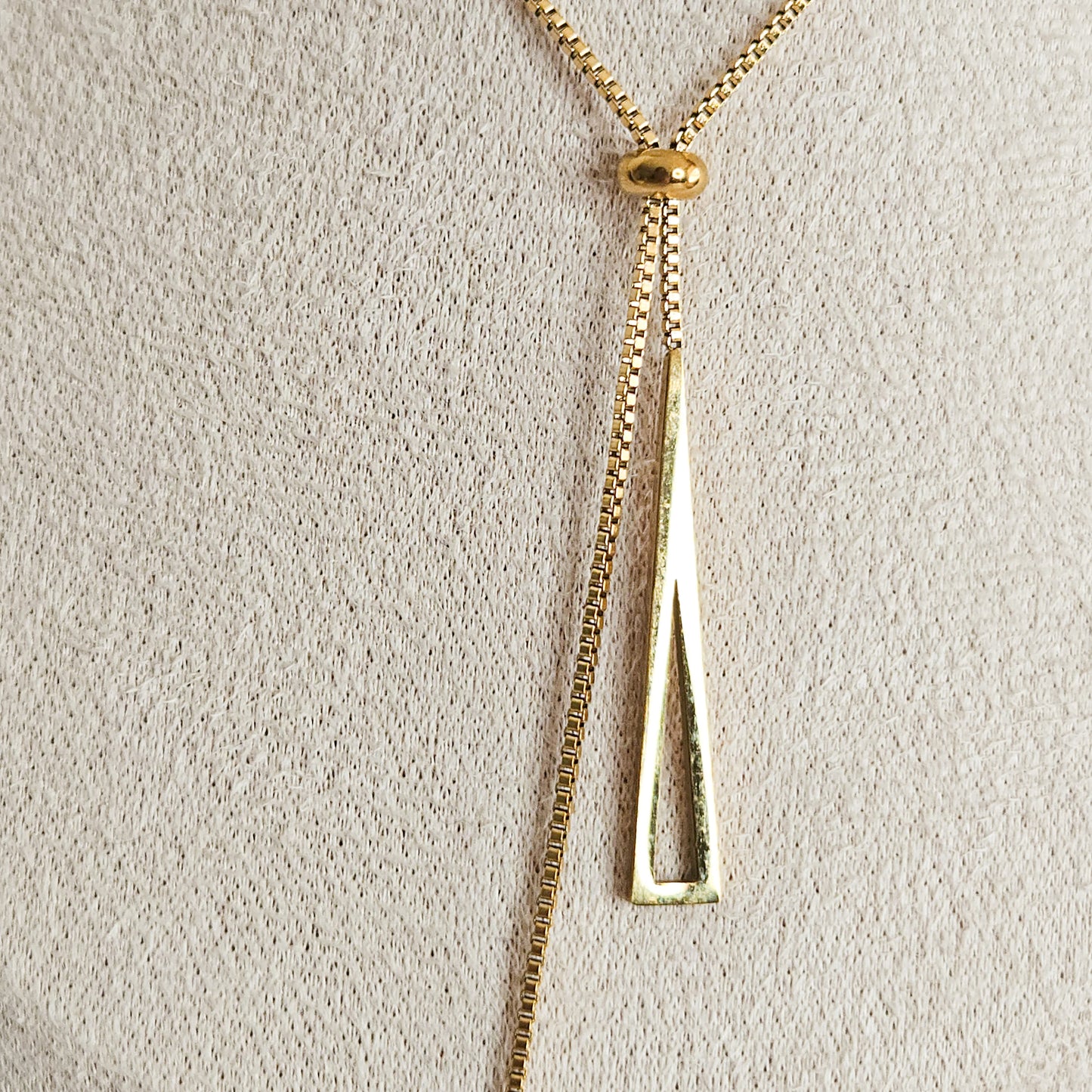 Collier Nox avec pendentifs géométriques