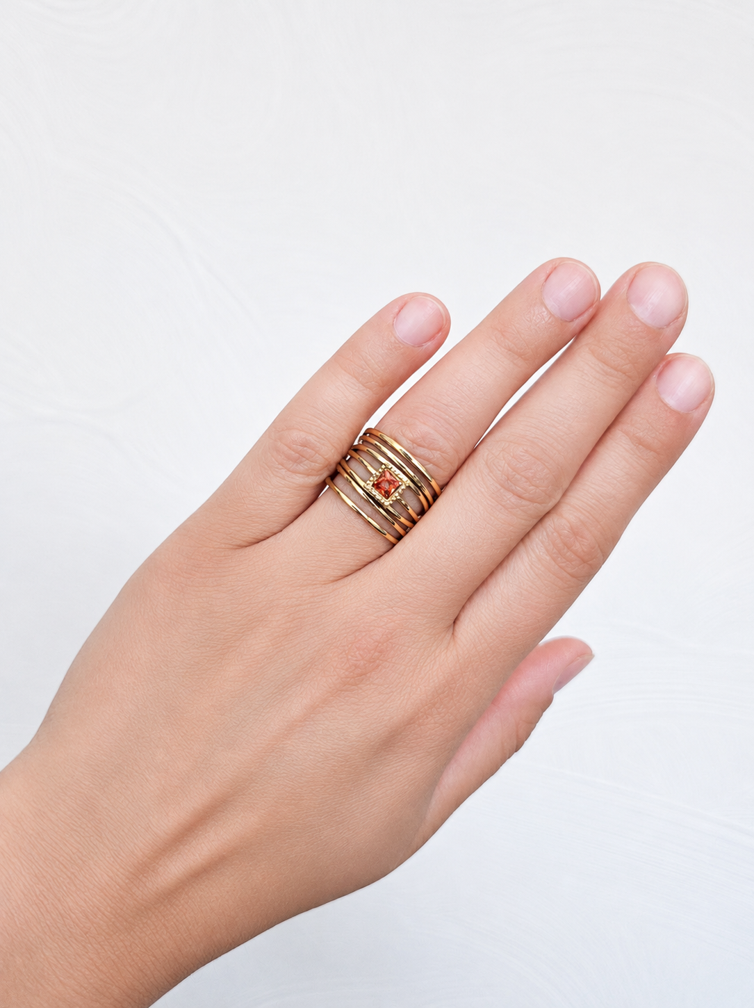 Bague Carrie orange