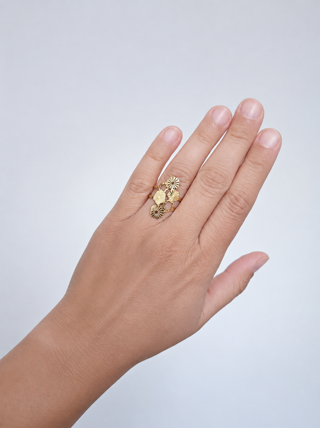 Bague Danaé dorée